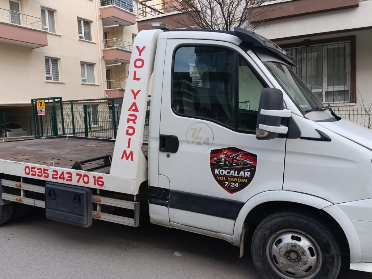 Kocalar Yol Yardım çekici aracı