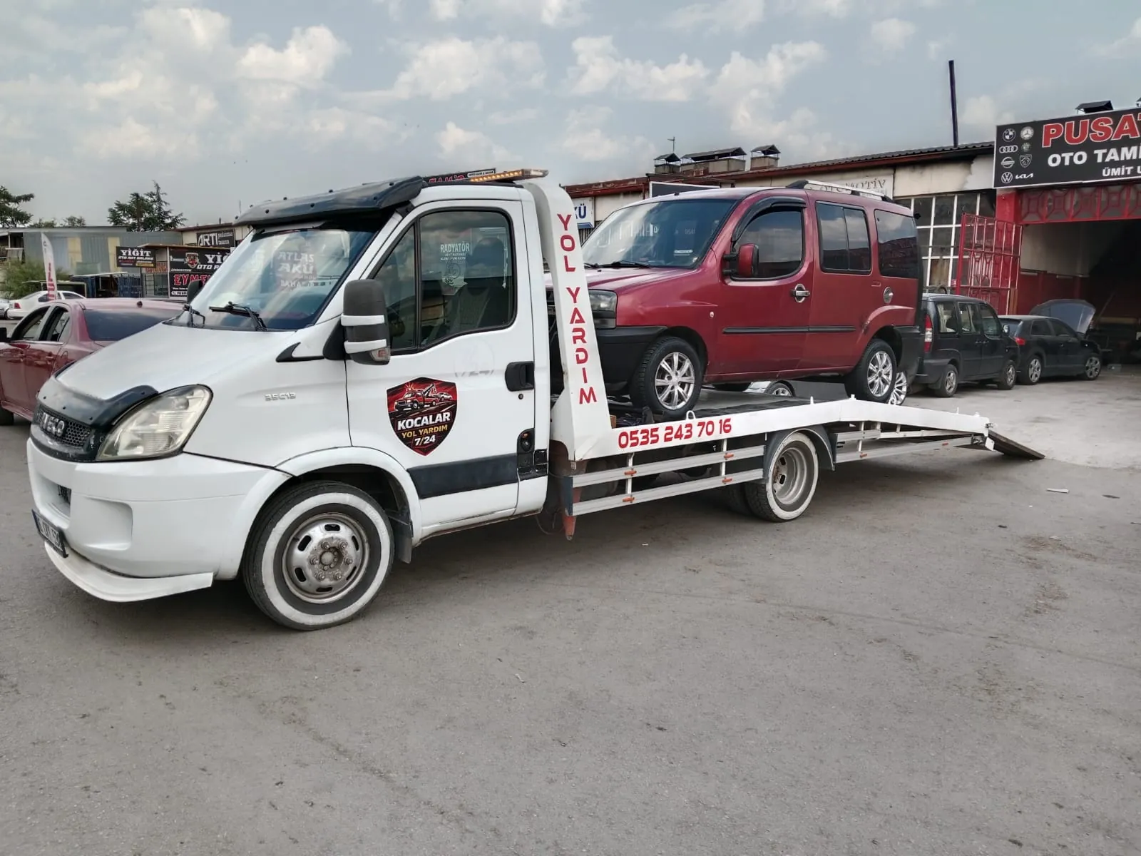 Hafif ticari araç taşıma